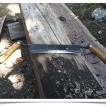 chainsaw milling - drawknife